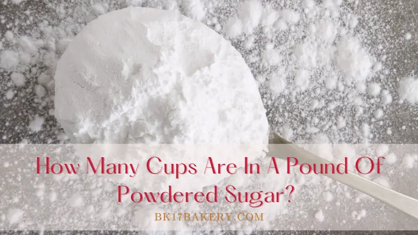 a pound of powdered sugar