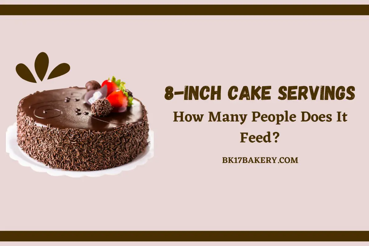 8-Inch Cake Servings