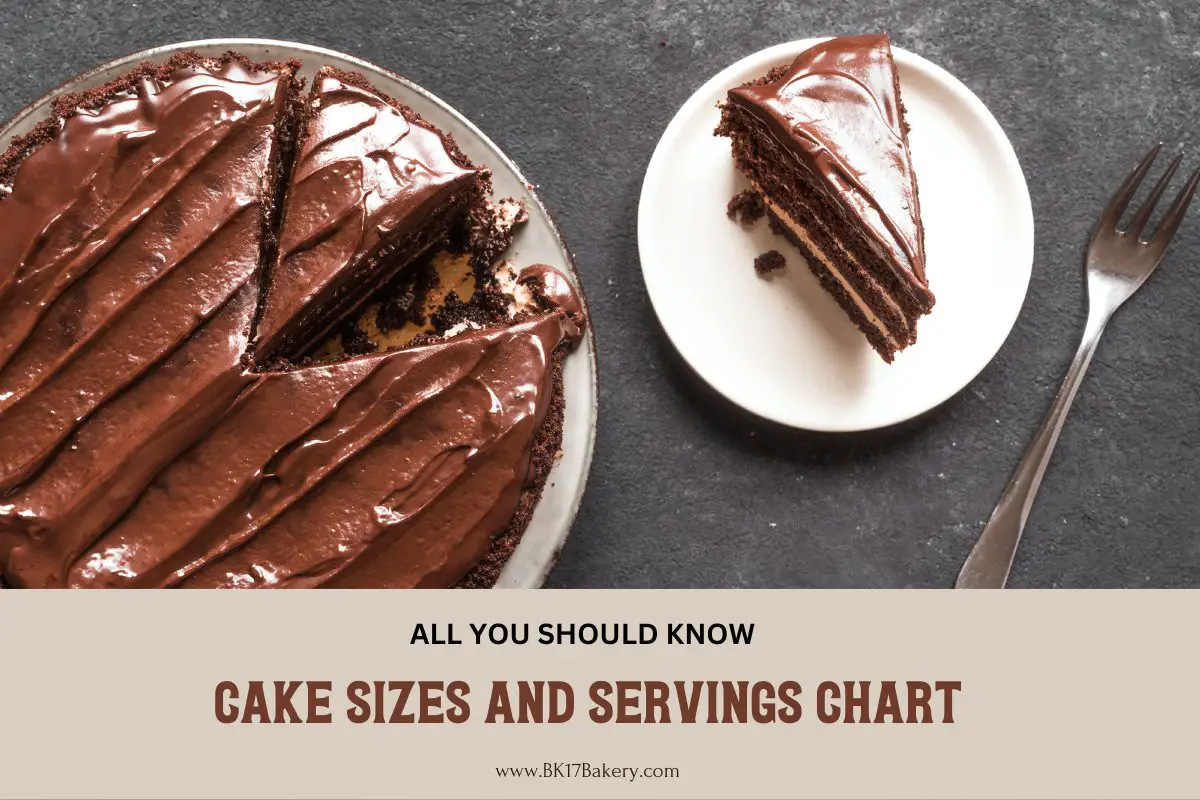 Cake Sizes and Servings Chart
