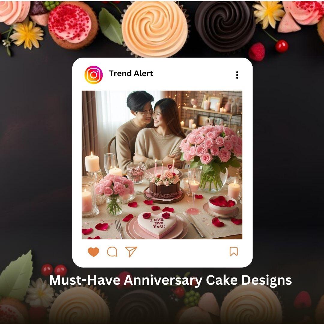 Anniversary Cake Designs